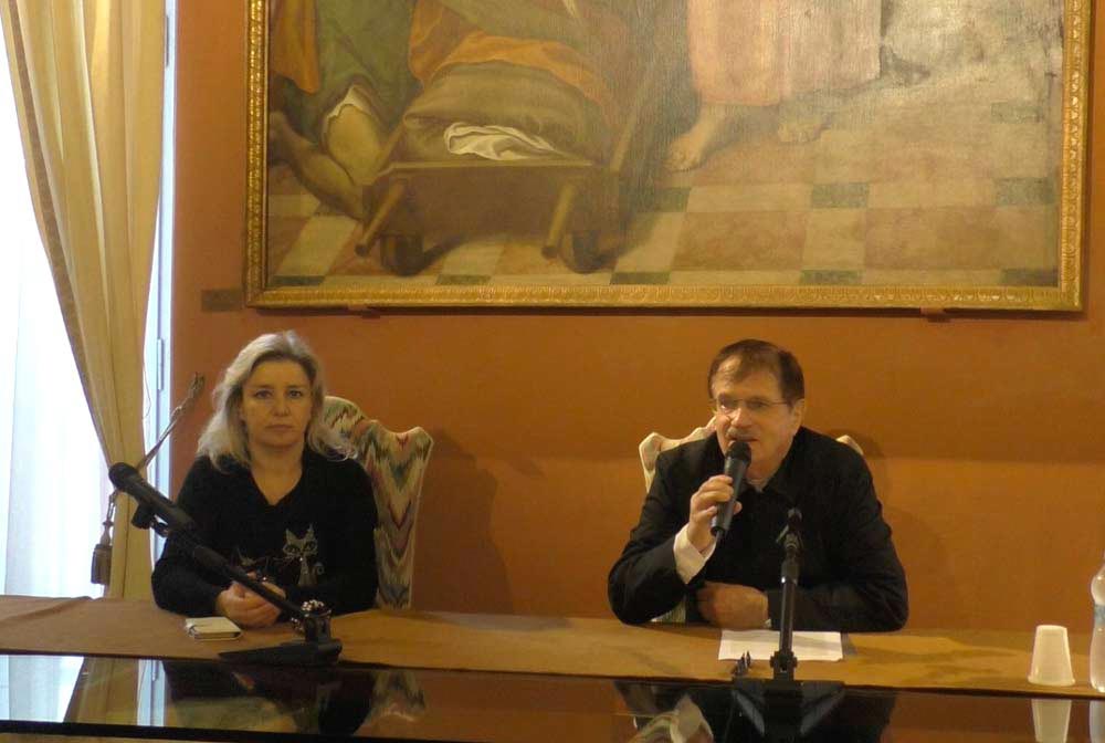 Tiziana Mancinelli Luigi Pruneti conferenza vampiri Notte di Mezzo