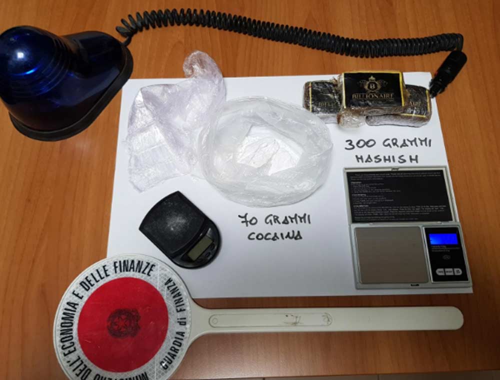 Operazione Big dog, spaccio cocaina Roma-Tarquinia-Monte Romano: quattro arresti.