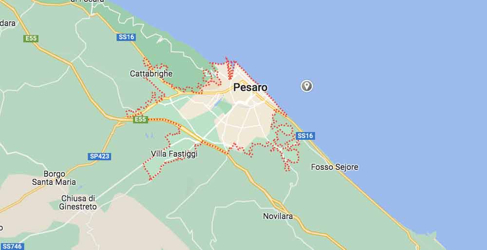 Forte scossa di terremoto nel pesarese avvertita in tutta Italia. Magnitudo 5,7.