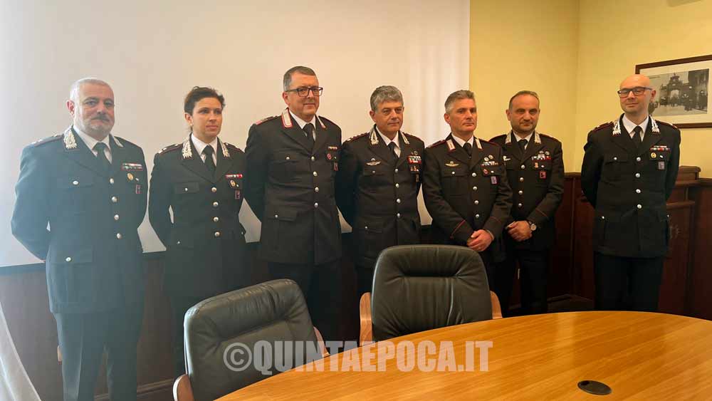 Carabinieri, Friano punta sui comandanti di stazione. Preoccupano le truffe agli anziani.