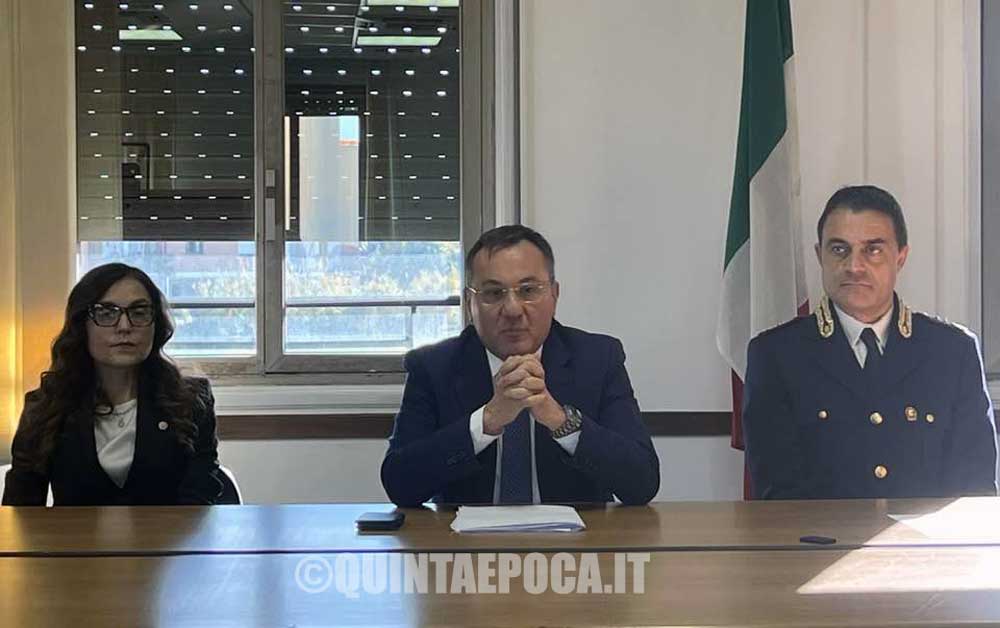 Questore Sant’Elia saluta Viterbo. Bilancio 2022: tra reati in diminuzione e l’impegno contro la violenza di genere.