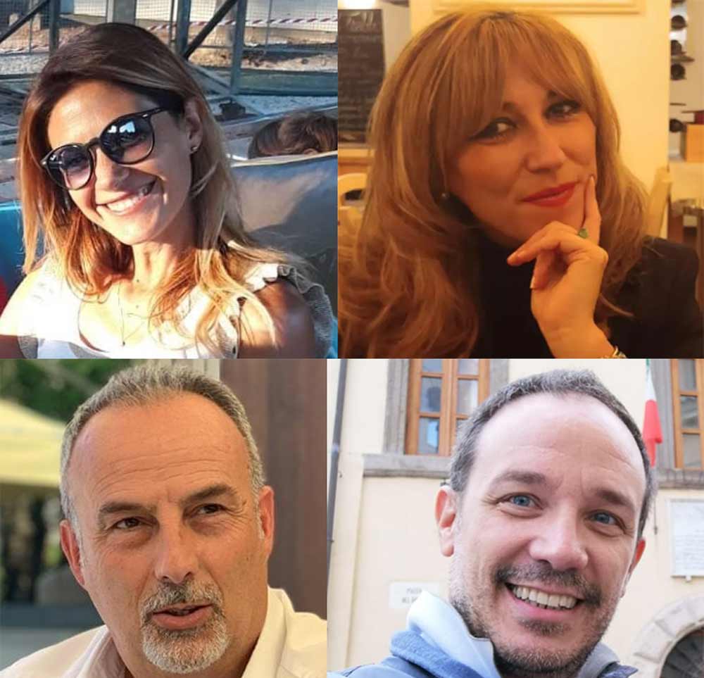 Regionali, Lega schiera: Cepparotti, Bartolini, Pellegrini, Ciocchetti.