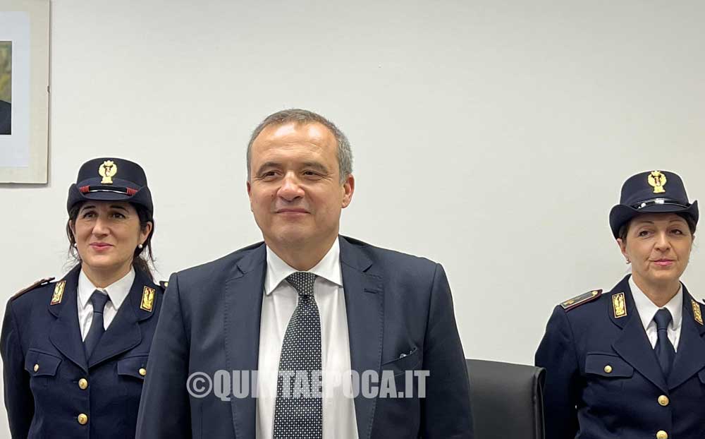 Arriva il nuovo questore Fausto Vinci: «Viterbo bella ed effervescente».