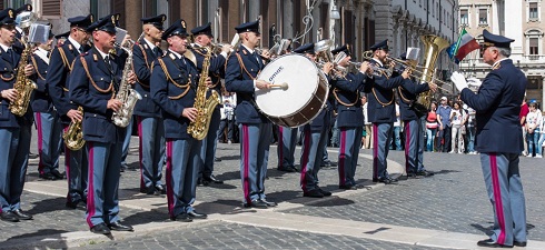 Ronciglione: l’8 marzo si esibisce la Fanfara della Polizia di Stato.