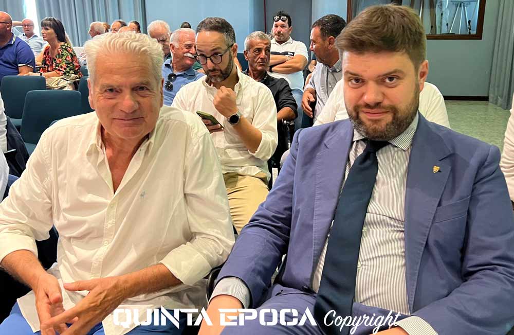 Da sin. Giovanni Arena (FI); Alessandro Romoli (FI)