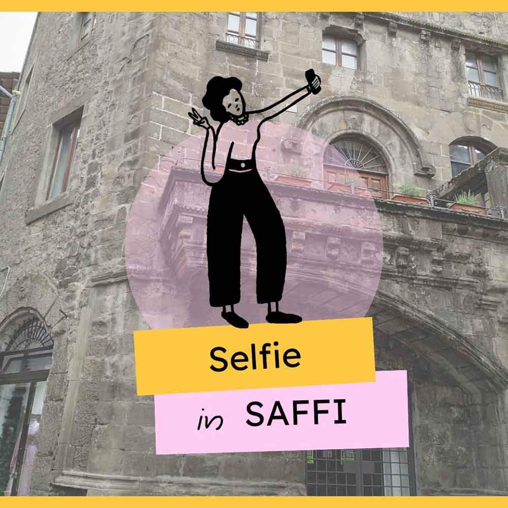 Selfie per promuovere via Saffi.