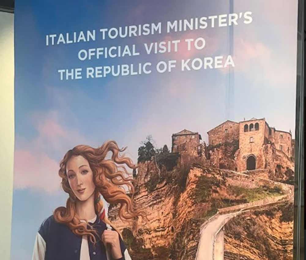 Civita di Bagnoregio promosso dal Ministero del Turismo in Corea.