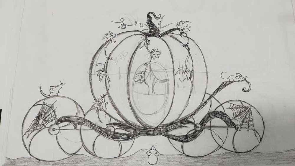 La carrozza di Cenerentola e le streghe degli arcani di Faul nella Notte di Mezzo.