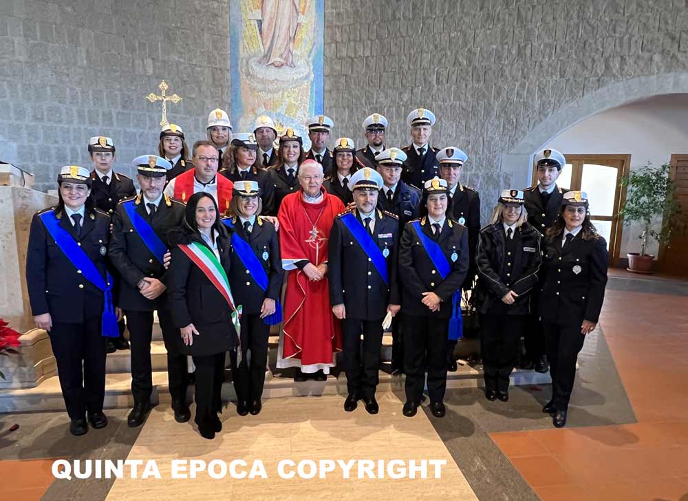 Polizia municipale festeggia san Sebastiano, Vinciotti: “Serviamo e proteggiamo la collettività”.