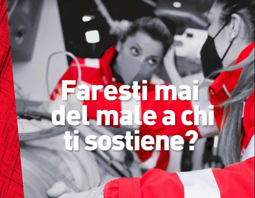 Aggredito equipaggio della Croce Rossa di Viterbo in servizio.