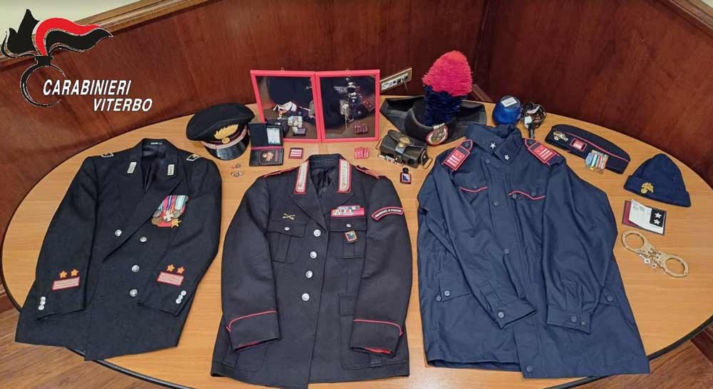 Si spacciava per luogotenente carica speciale dell’Arma: denunciato 66enne.