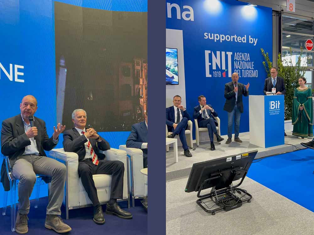 Il comune di Viterbo e la Macchina di santa Rosa alla Bit di Milano.