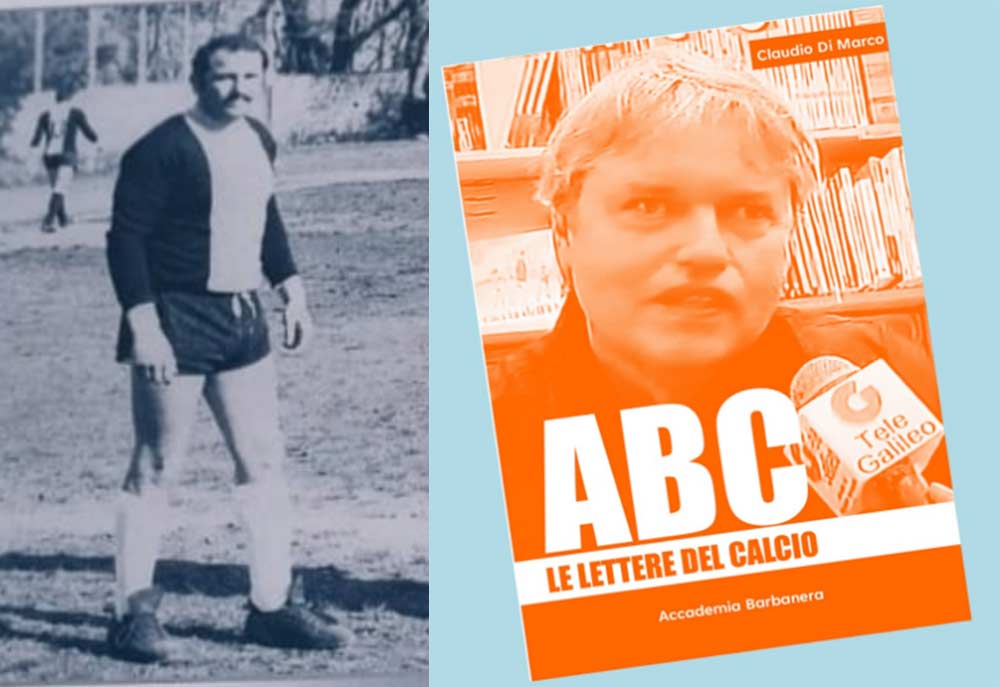 Ronciglione: Claudio di Marco presenta “ABC, lettere del calcio”, insieme a Marsilio Perinelli.