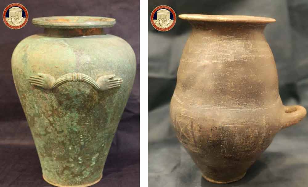 Museo di Tarquinia: restituiti 7 reperti. Sgominate squadre di tombaroli internazionali.