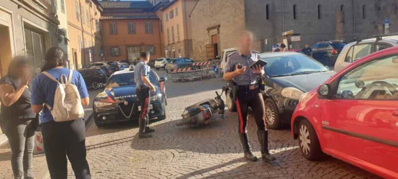 MOTORINO-FURTO-CARABINIERI