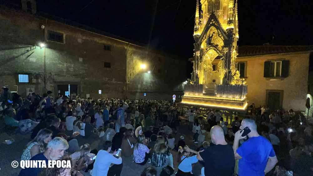 S.Rosa, prova generale di evacuazione. Trasporto a prova di attentato