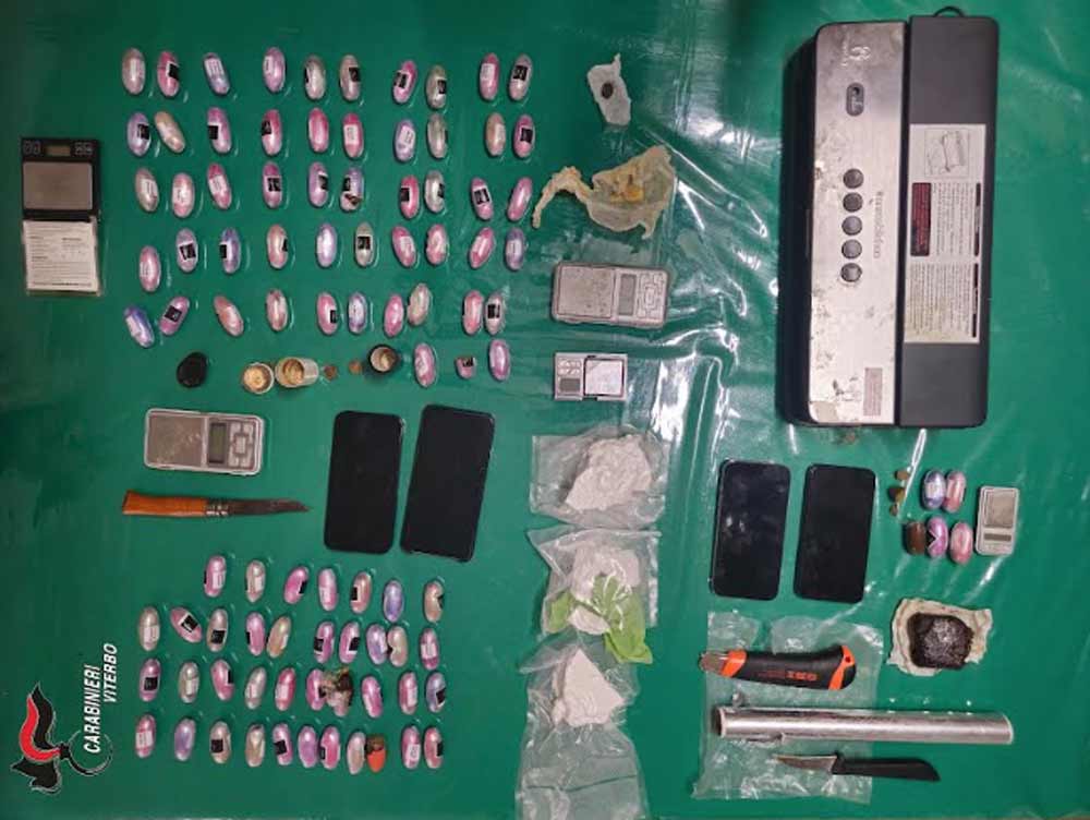Soriano, carabinieri smantellano rete di spaccio: 4 arresti.