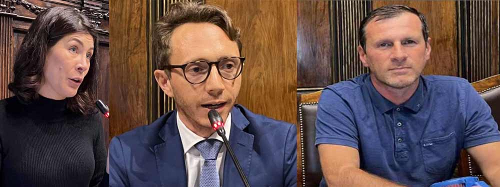 Perazzini, Onofri e Buzzi, i papabili per il ruolo di capogruppo al posto di Martinengo.