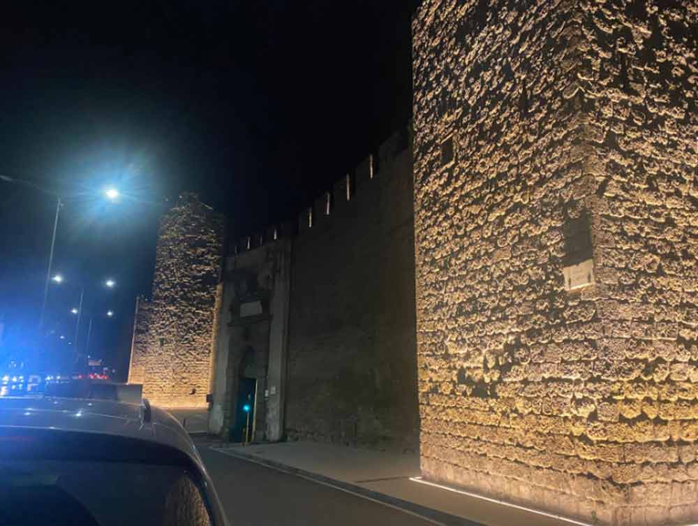 Passeggiata ecologica, arriva l’illuminazione artistica delle torri.