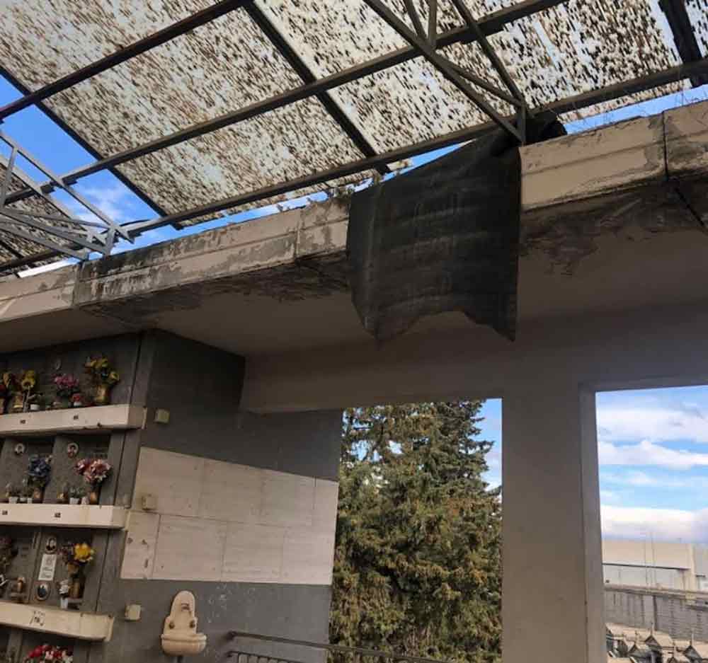 Cimitero San Lazzaro, Ciambella: “Danni, disservizi e potenziale rischio per i visitatori”.