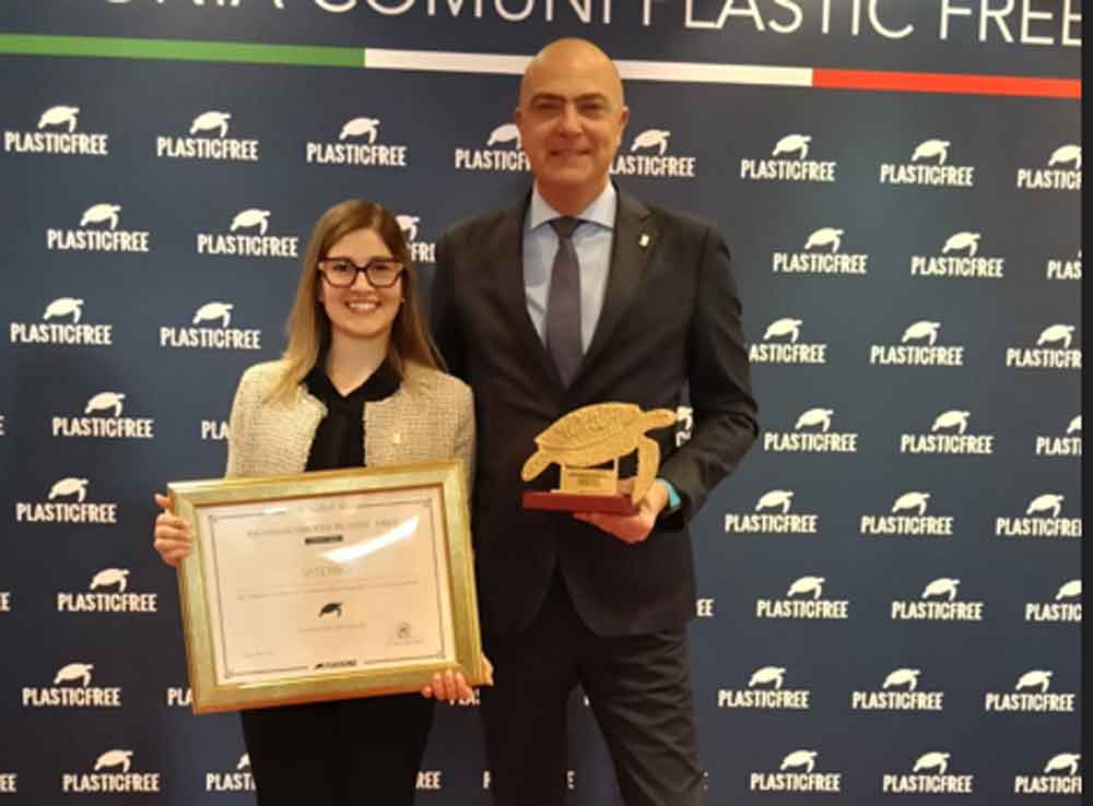 Viterbo tra i sei Comuni laziali e i 122 italiani “Plastic Free”.