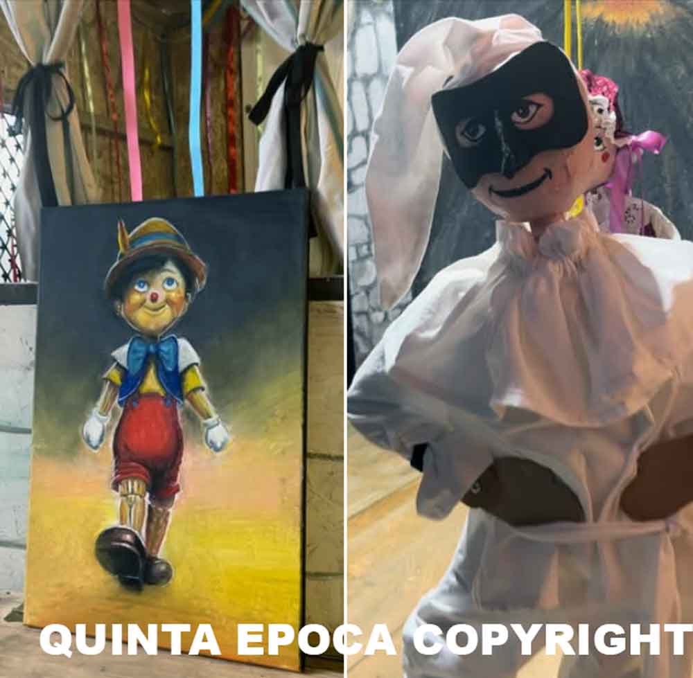 Le avventure di Pinocchio a Palazzo degli Alessandri.