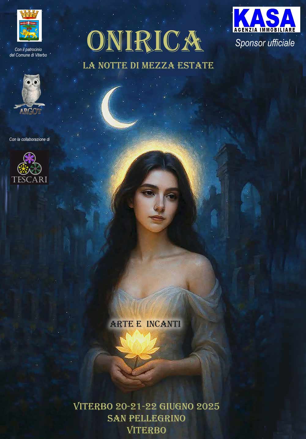 Programma “Onirica, La Notte di Mezza Estate”.