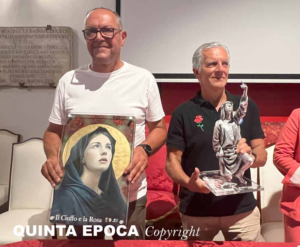Premio “Ciuffo e Rosa d’Oro e d’Argento”: vincono Aversa e Tavani.