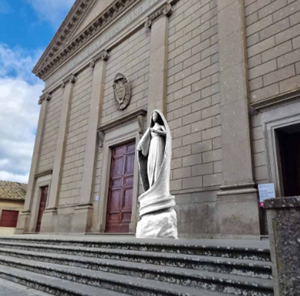 Una statua di S. Rosa di 4 metri al monastero: servono fondi.