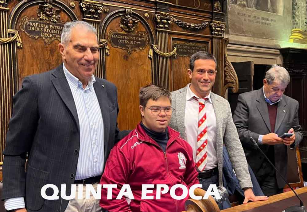 Viterbo, prima tappa della fiamma olimpica.