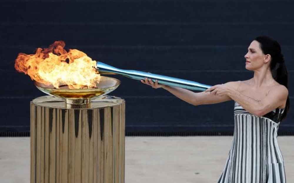 È il giorno della Fiamma Olimpica. Viterbo prima tappa.