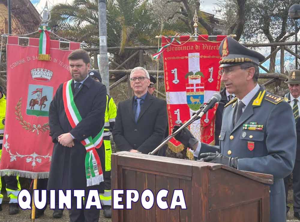 Bassanoin Teverina, cerimonia nel “Giorno del Ricordo” per le vittime delle foibe