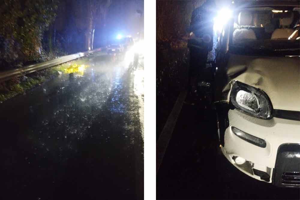 Morta una donna investita da un’auto sulla Cassia sud