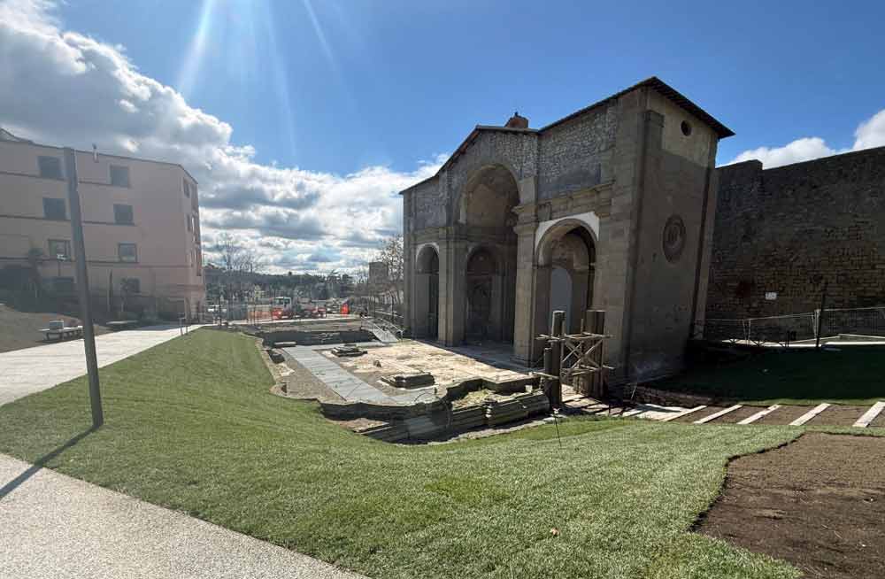 Videosorveglianza, illuminazione, tanto verde e molta storia: il nuovo parco alle Fortezze