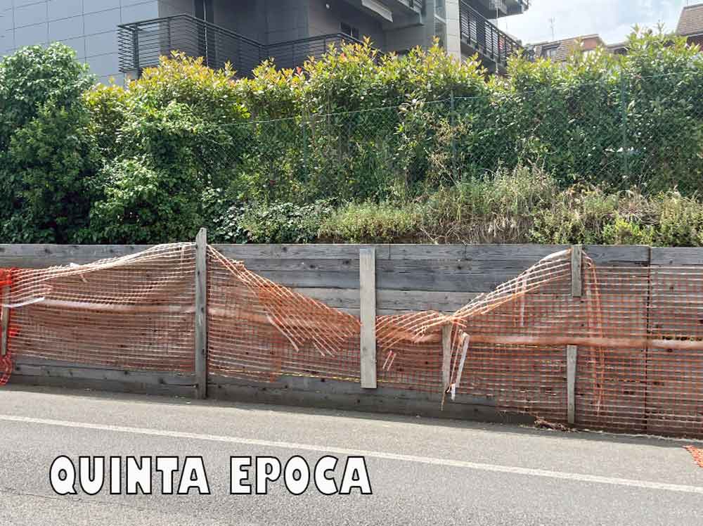 Via della Pila, muro a rischio crollo, Floris: “Sciogliere nodo della competenza”, Ater: “Il ripristino non è compito nostro”
