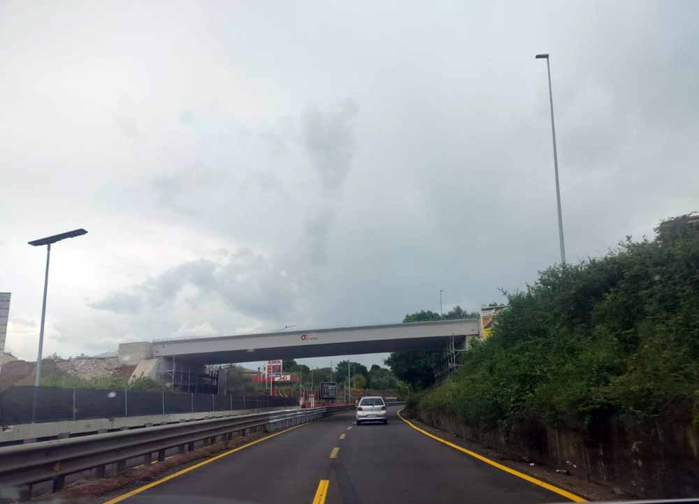 Riaperto traffico circonvallazione Almirante. Frontini:”Impegno mantenuto”
