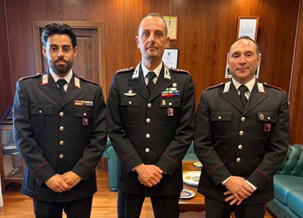 Frison e Bitti neo comandanti delle stazioni di carabinieri di Vejano e Castel Sant’Elia