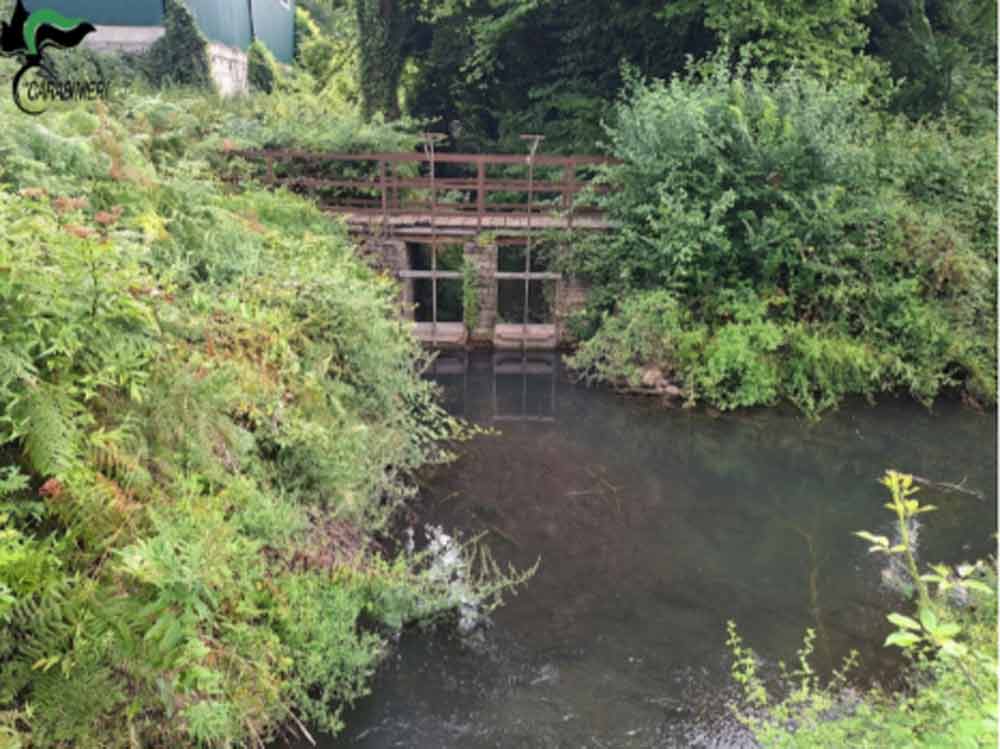 Ronciglione, denunciati per aver manomesso il manufatto idraulico di sbarramento del lago di Vico.