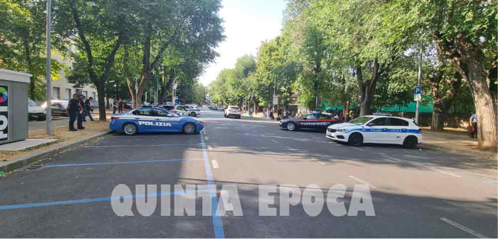 Controlli a viale Trento, arrivano le forze dell’ordine sparisce il bivacco