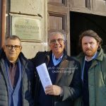 da sn. Enrico Contardo, Paolo Notari, Marco de Carolis.