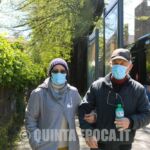 Persone a passeggio durante il Covid19