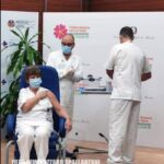 Vaccinazioni Covid19 all'ospedale Spallanzani di Roma