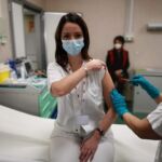 Vaccinazioni all'Ospedale Belcolle.