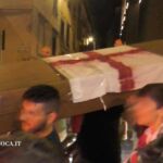 Il "Funerale" all'Inghilterra battuta dall'Italia.