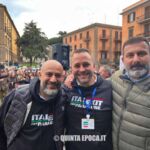 Da sin.: Gianluigi Paragone, Marco Cardona, William De Vecchis Gianluigi Paragone, Marco Cardona, William De Vecchis